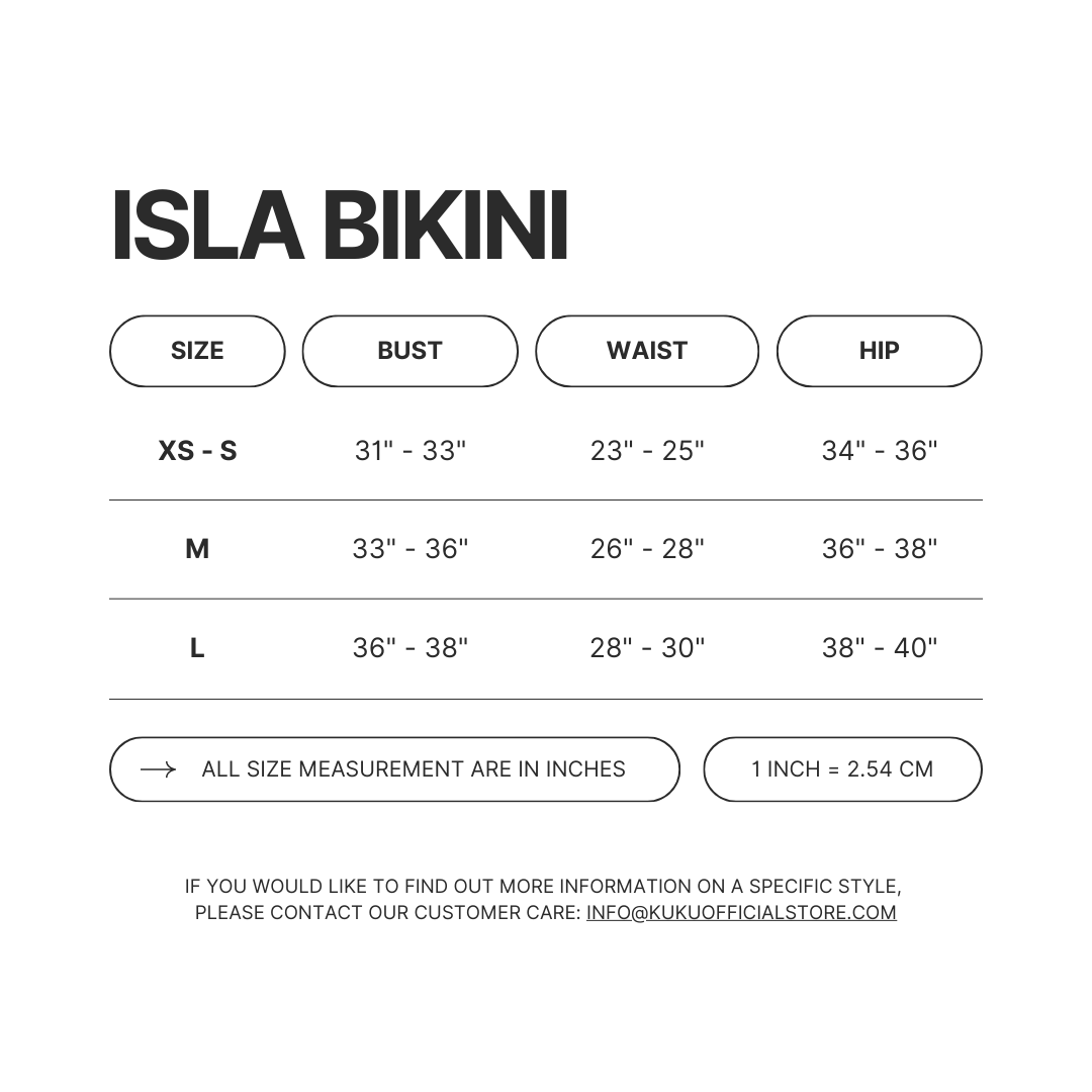 บิกินี่ Isla - สีเหลือง