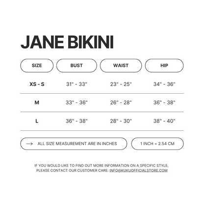 Jane Bikini - Green - Kuku Official Store