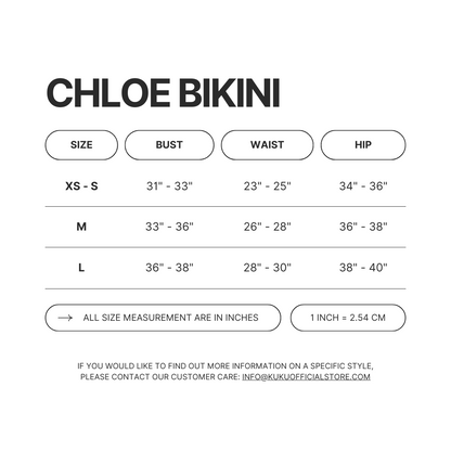 Chloe Bikini - Blue