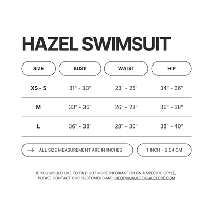 Hazel Swimsuit - Purple/White