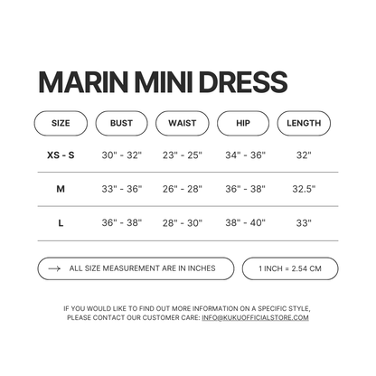 Marin Mini Dress - Green