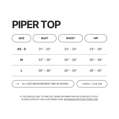 Piper Halter Top - Black