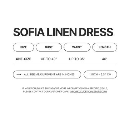 Sofia Linen Dress - Barbie Pink