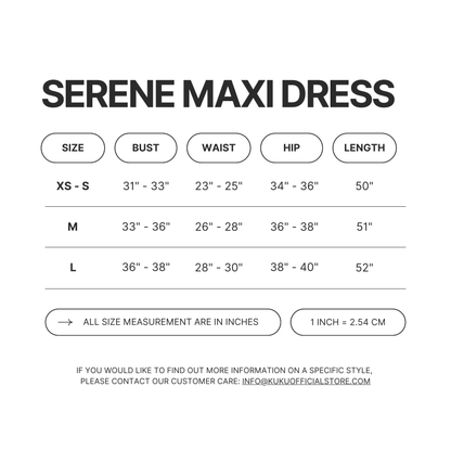 Serene Maxi Dress - Brown